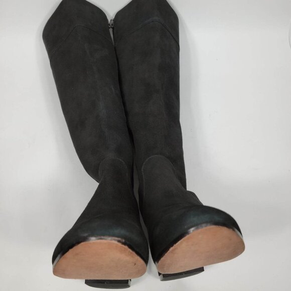 ANTONIO MELANI Black Heeled Boots - Picture 7 of 12